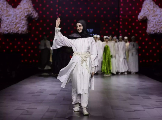 Modest fashion Russian designer makes a statement at fashion week in India